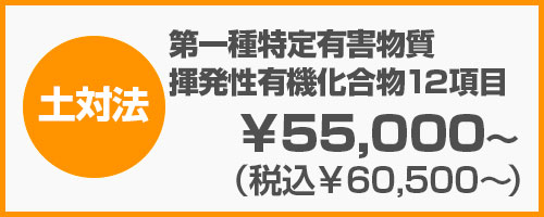 土壌汚染対策法　第一種特定有害物質